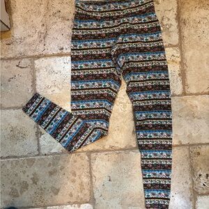 Sundance Multicolor Striped Kids Leggings